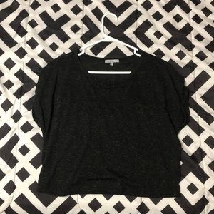 Dark gray crop top!! 😍